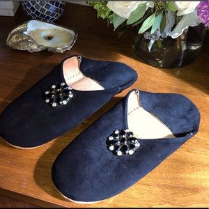 Moroccan slippers barbouches  size 7